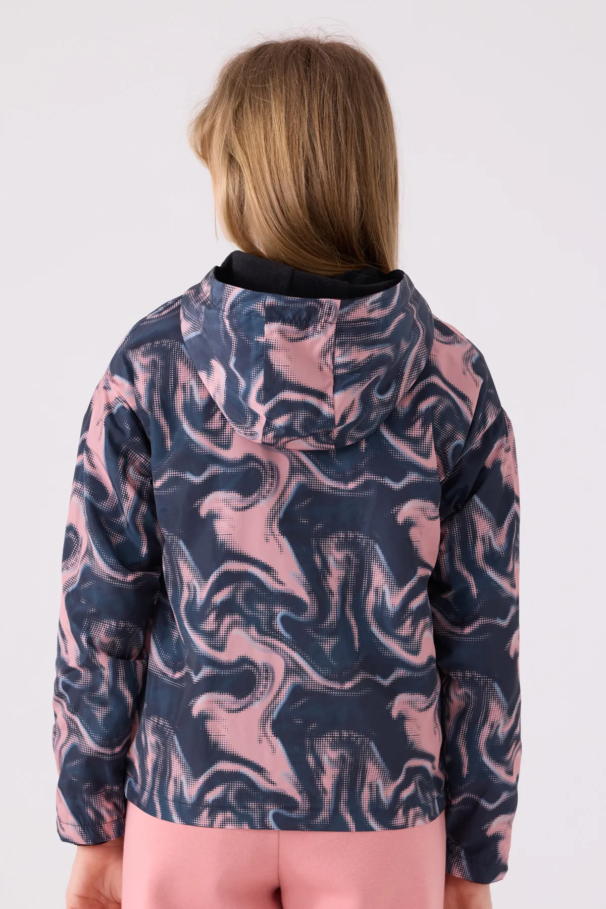 Pembe Authentic  Devin Kız Çocuk Pembe Regular Fit Yağmurluk