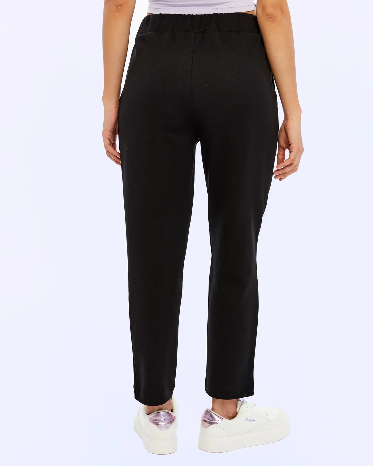 Siyah Ruya Kadın Siyah Regular Fit Eşofman Altı