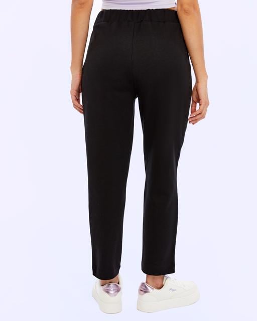 Siyah Ruya Kadın Siyah Regular Fit Eşofman Altı - KAPPA® Türkiye