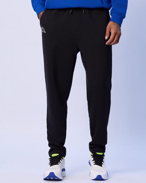 Siyah Jericho Erkek Siyah Regular Fit Eşofman Altı - KAPPA® Türkiye