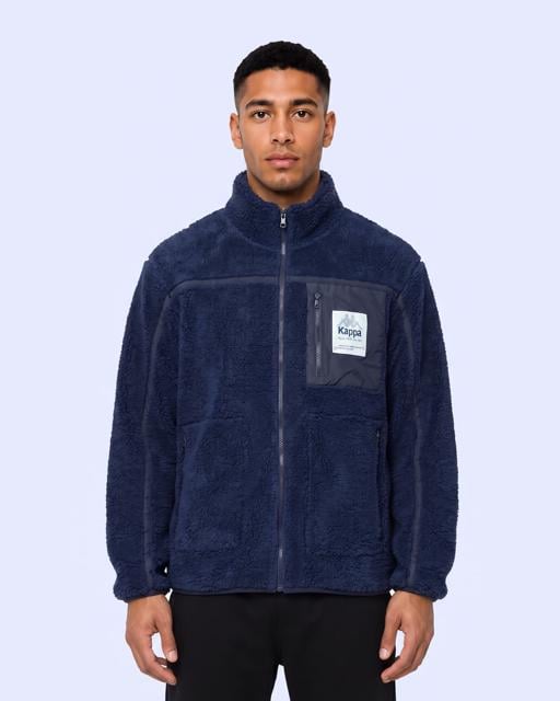 Mavi Notte Erkek Mavi Regular Sherpa Mont - KAPPA® Türkiye