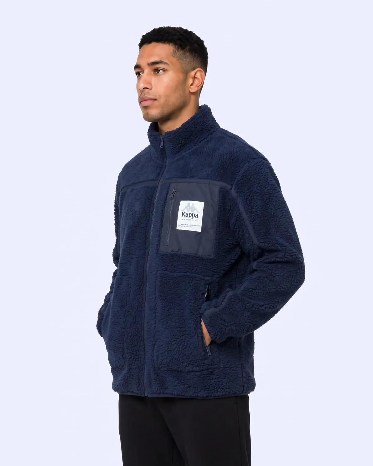 Mavi Notte Erkek Mavi Regular Sherpa Mont