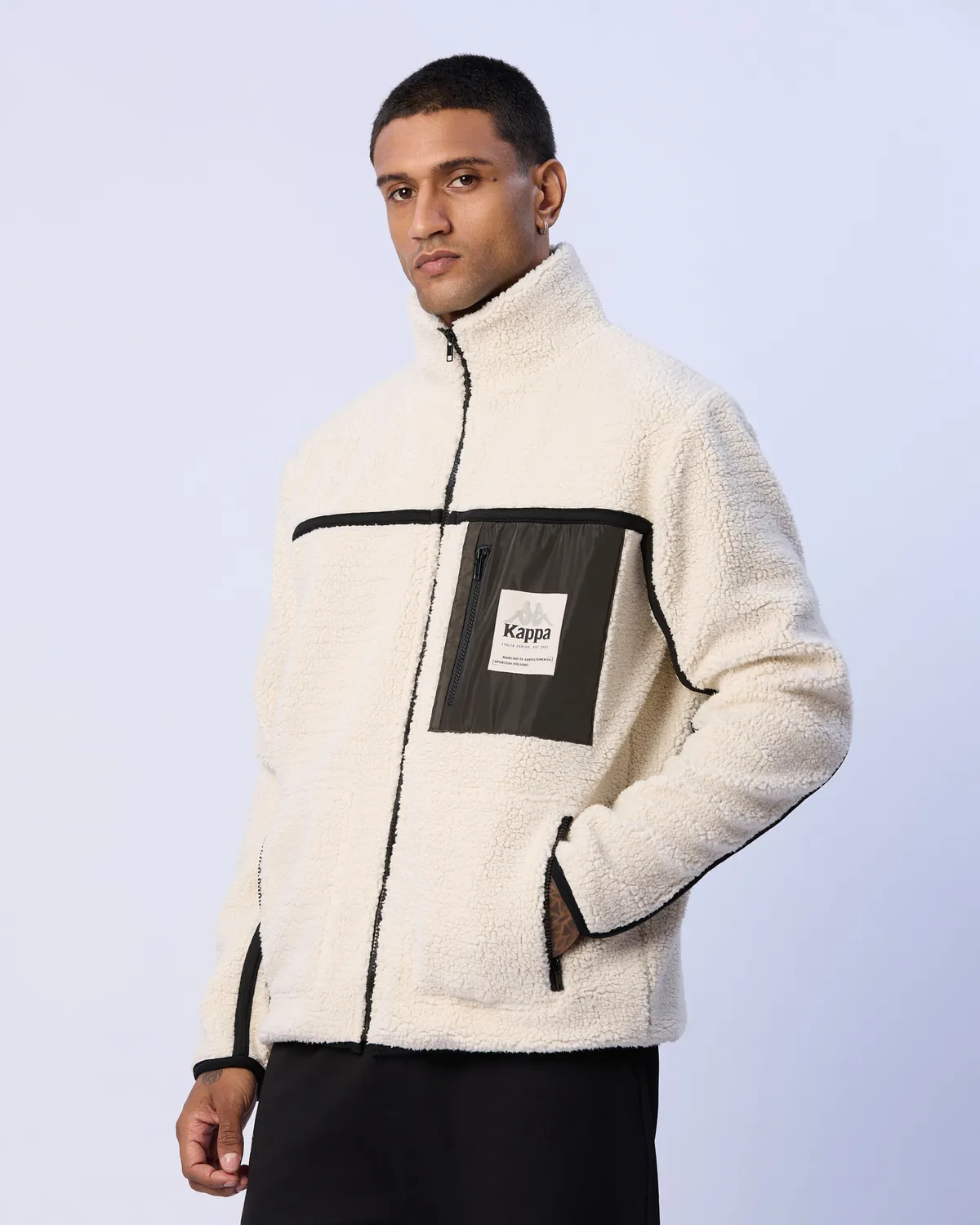 Bej Notte Erkek Bej Regular Fit Sherpa