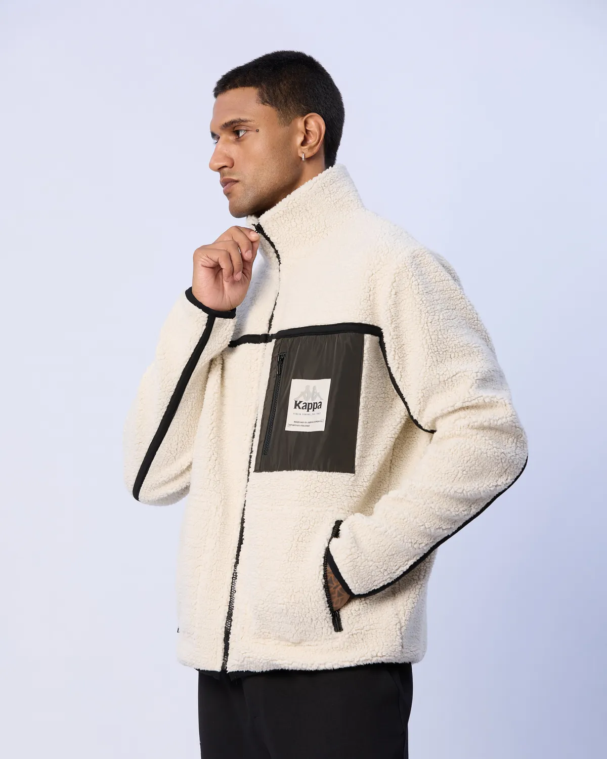 Bej Notte Erkek Bej Regular Fit Sherpa