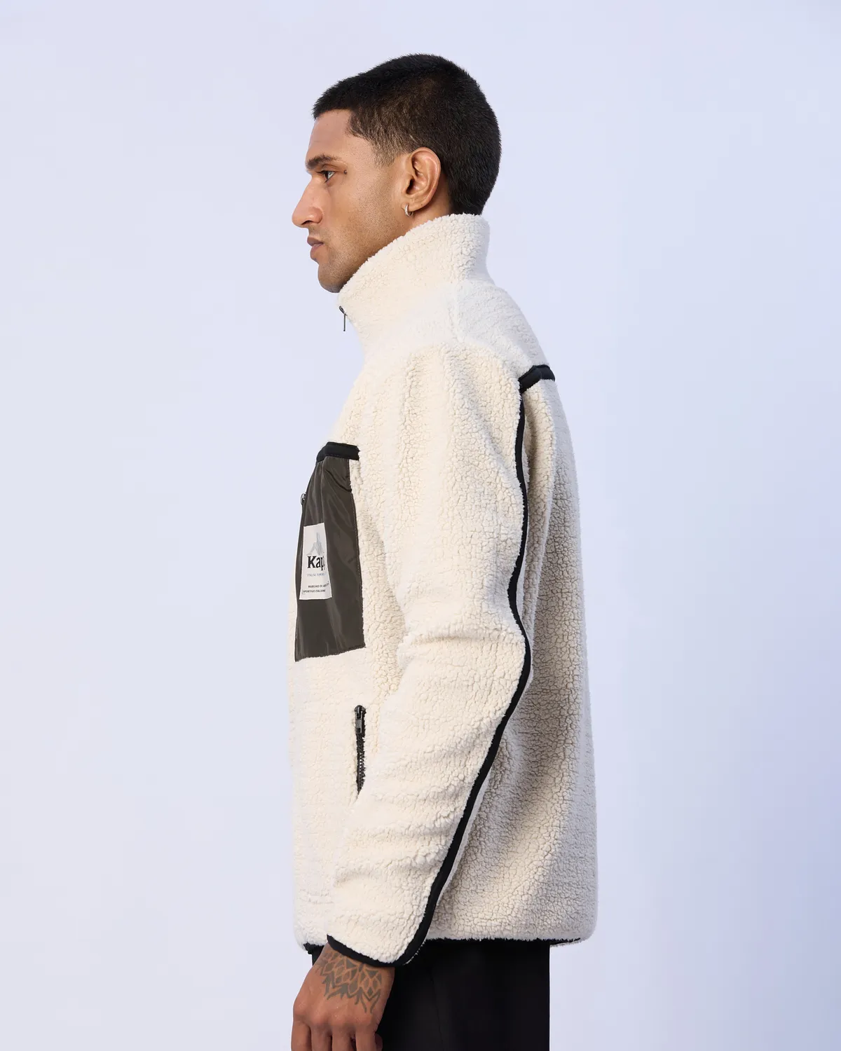 Bej Notte Erkek Bej Regular Fit Sherpa