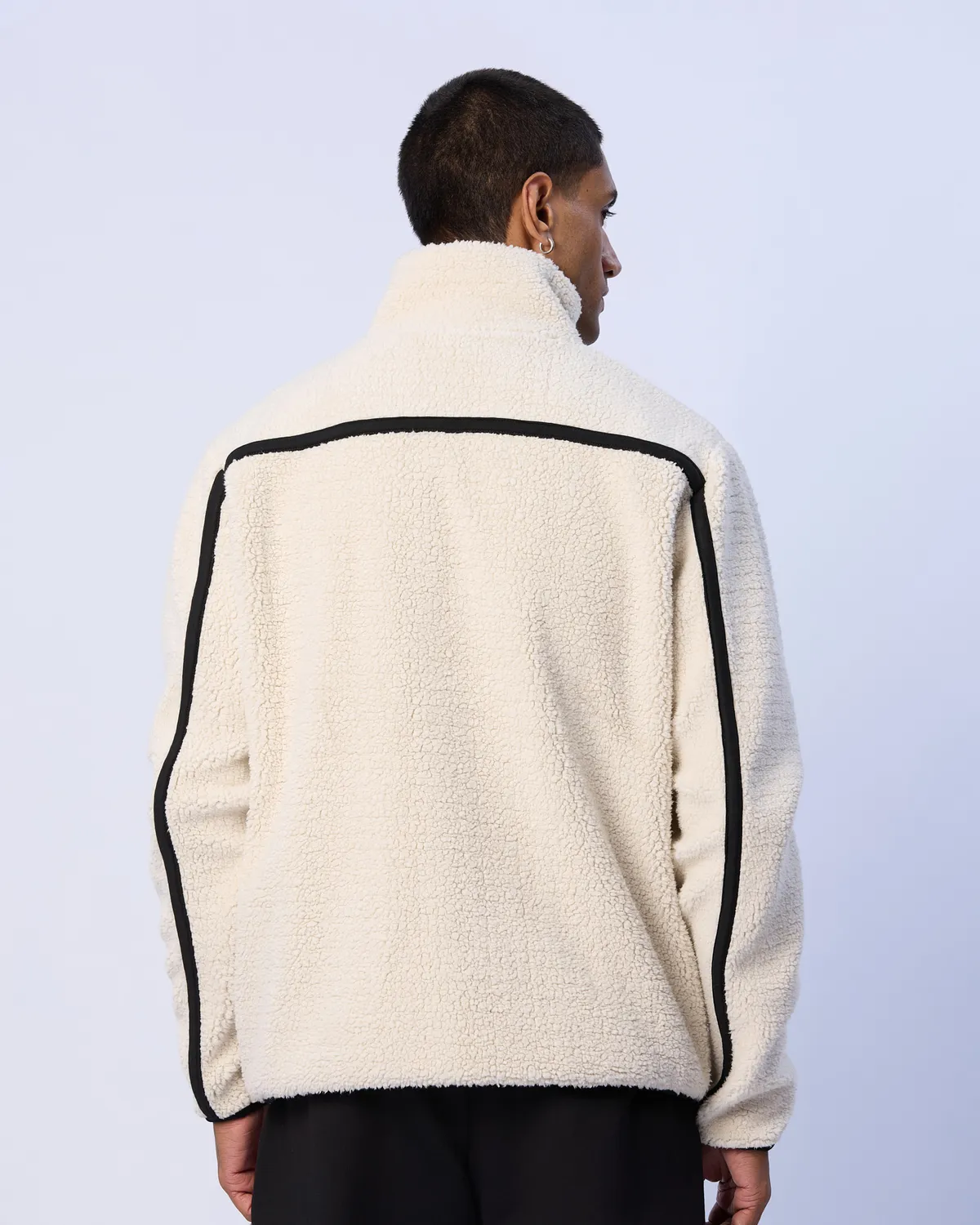 Bej Notte Erkek Bej Regular Fit Sherpa