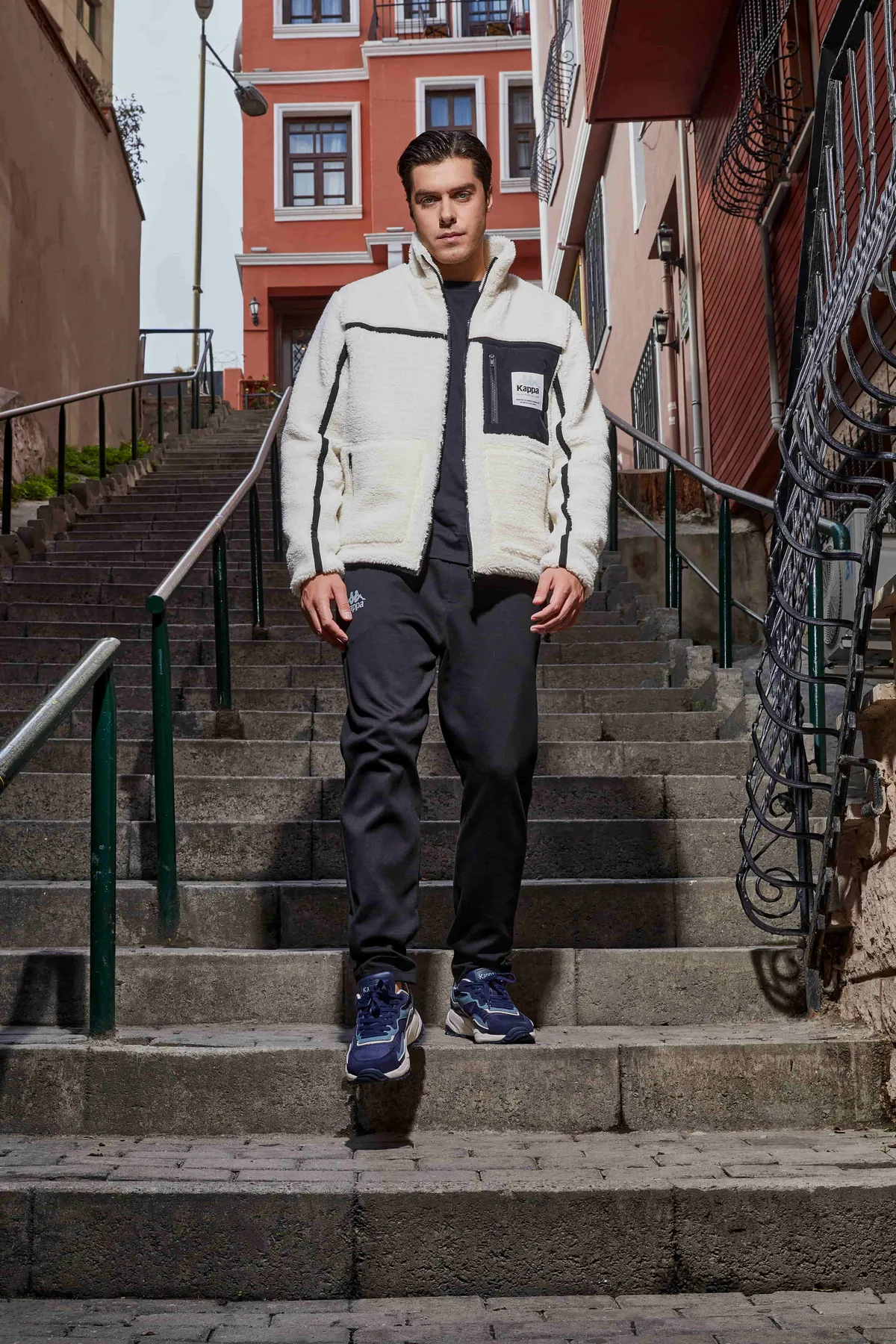 Bej Notte Erkek Bej Regular Fit Sherpa