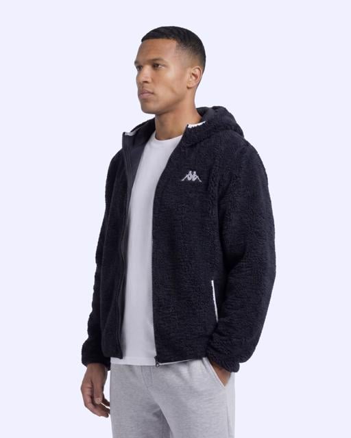 Siyah Mesa Sherpa Erkek Siyah Regular Sherpa Mont - KAPPA® Türkiye