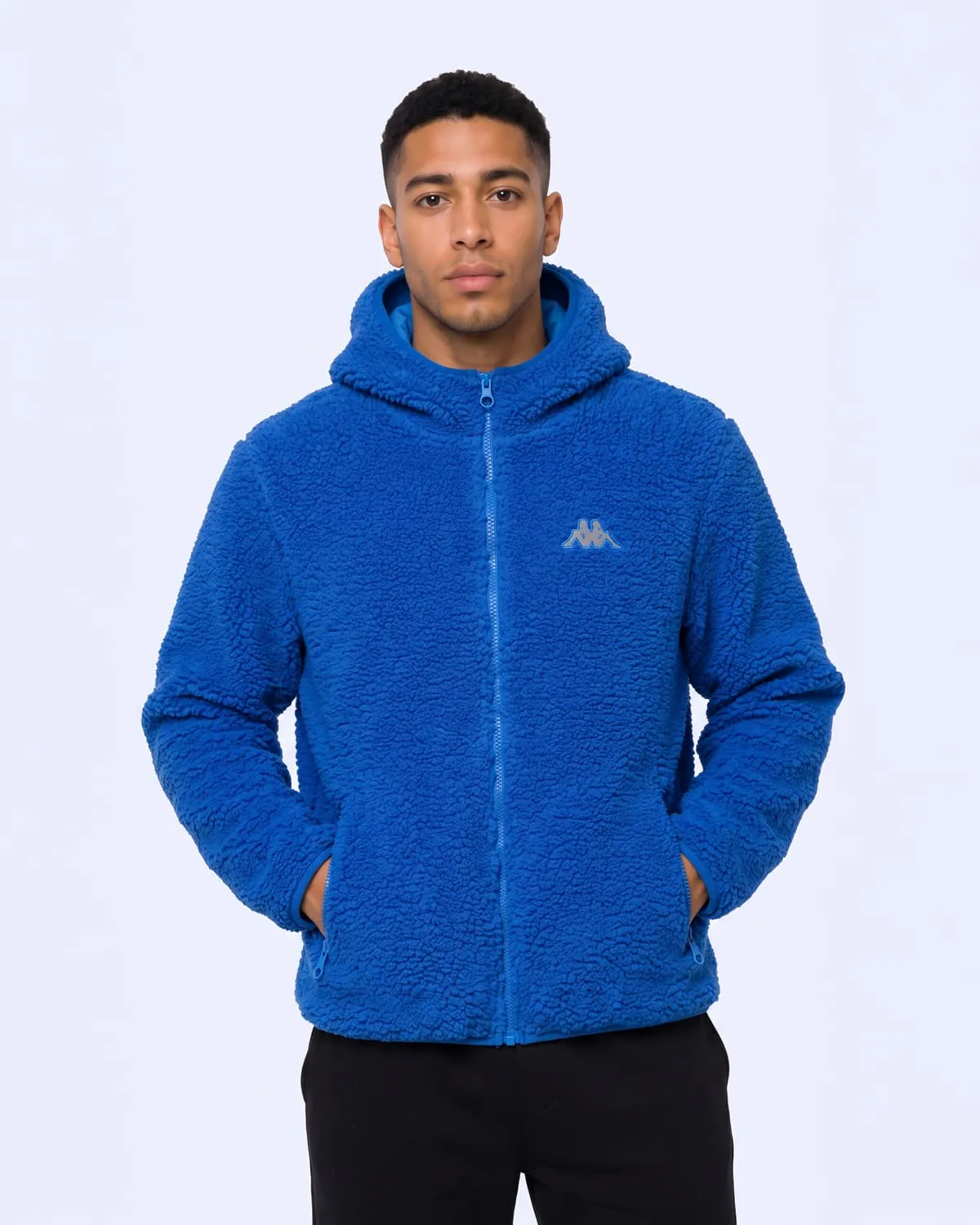 Mavi Mesa Sherpa Erkek Mavi Regular Sherpa Mont