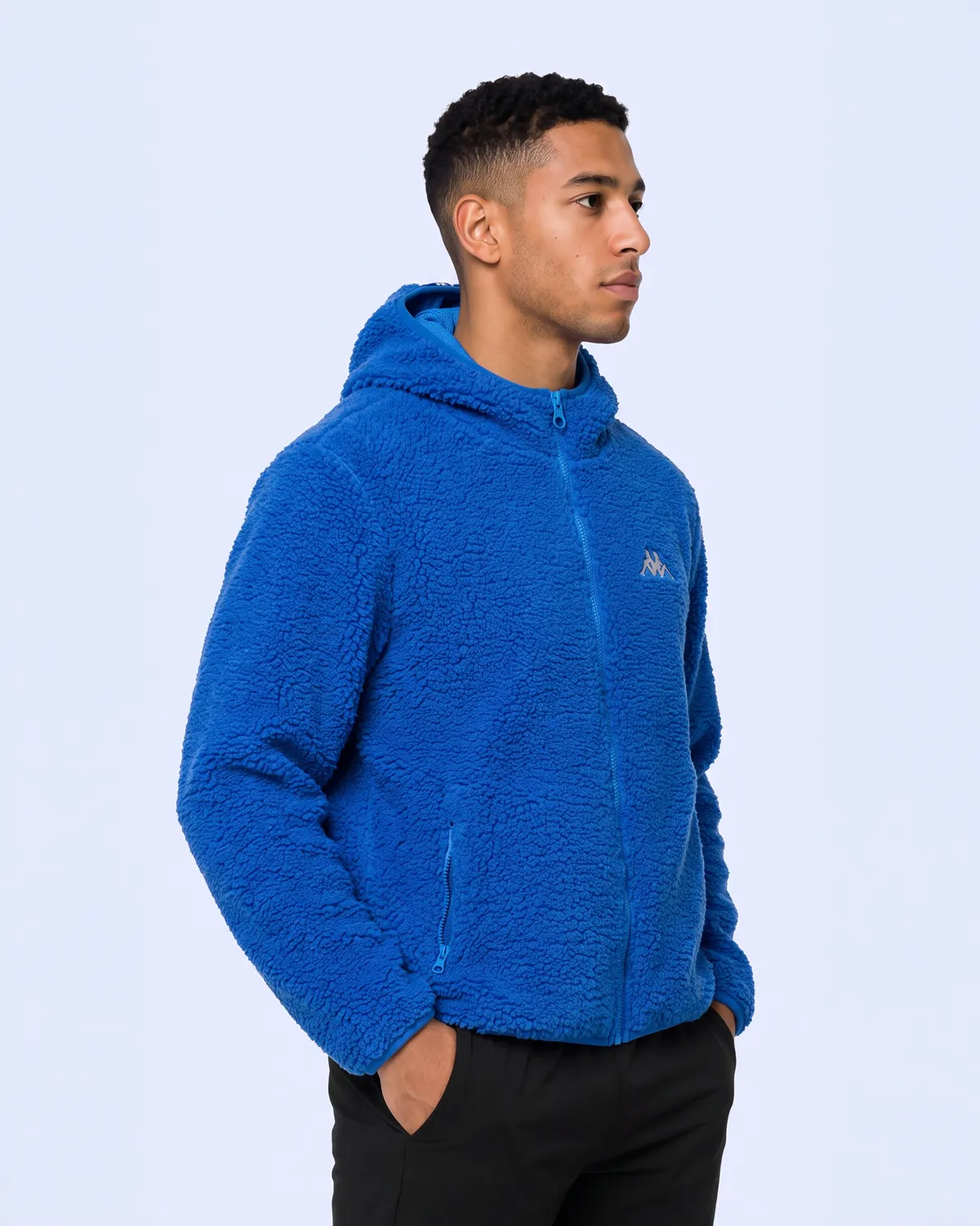 Mavi Mesa Sherpa Erkek Mavi Regular Sherpa Mont