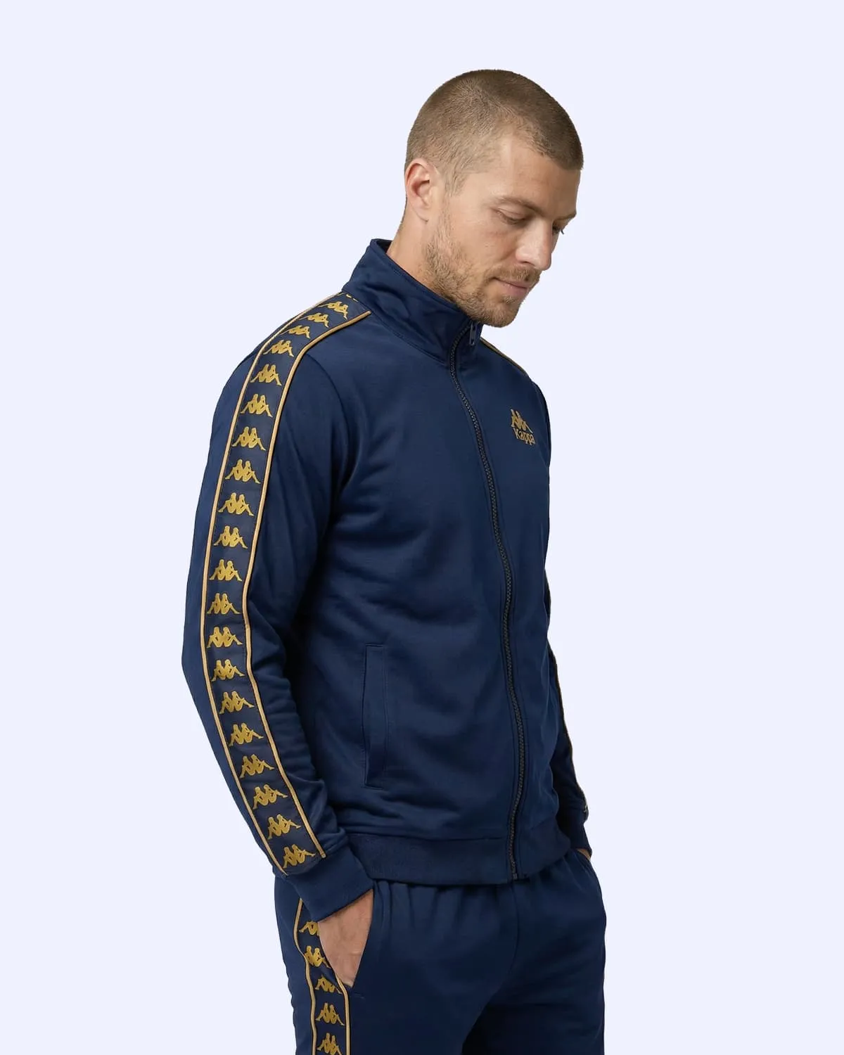 Mavi 222 Banda Andry Full Zip Erkek Lacivert Regular Fermuarlı Eşofman Üstü