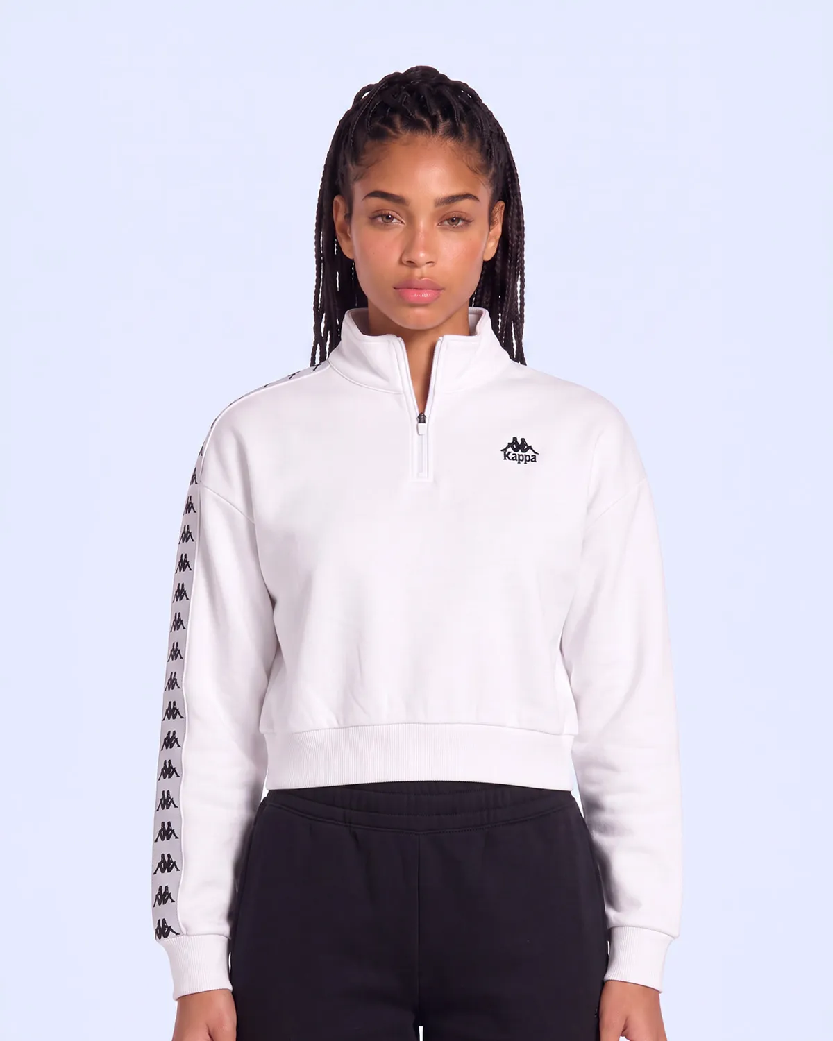 Beyaz Mines Kadın Beyaz Regular Sweatshirt