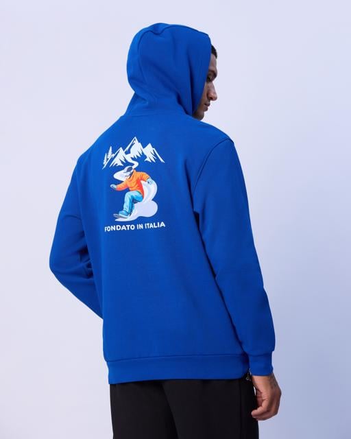 Mavi Oliver Erkek Mavi Regular Fit Hoodie - KAPPA® Türkiye