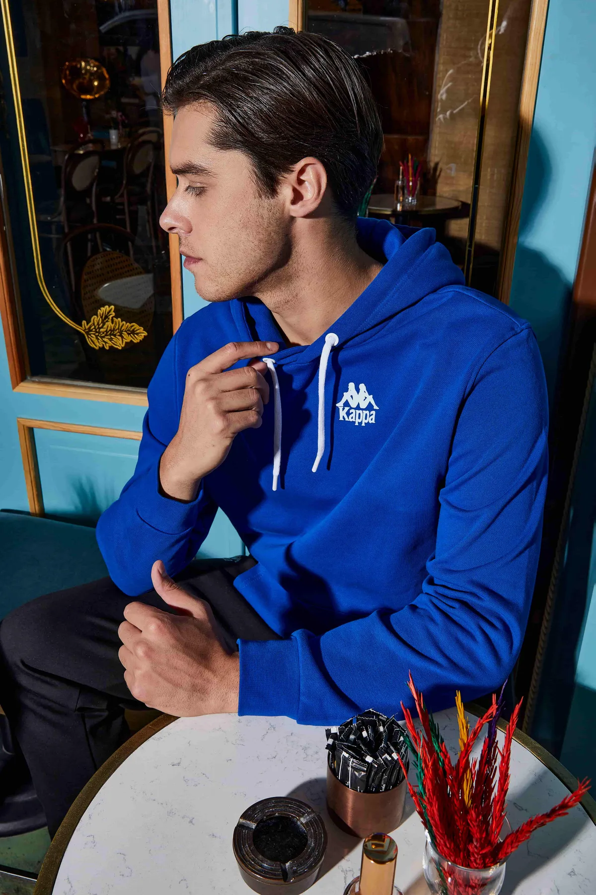 Mavi Oliver Erkek Mavi Regular Fit Hoodie