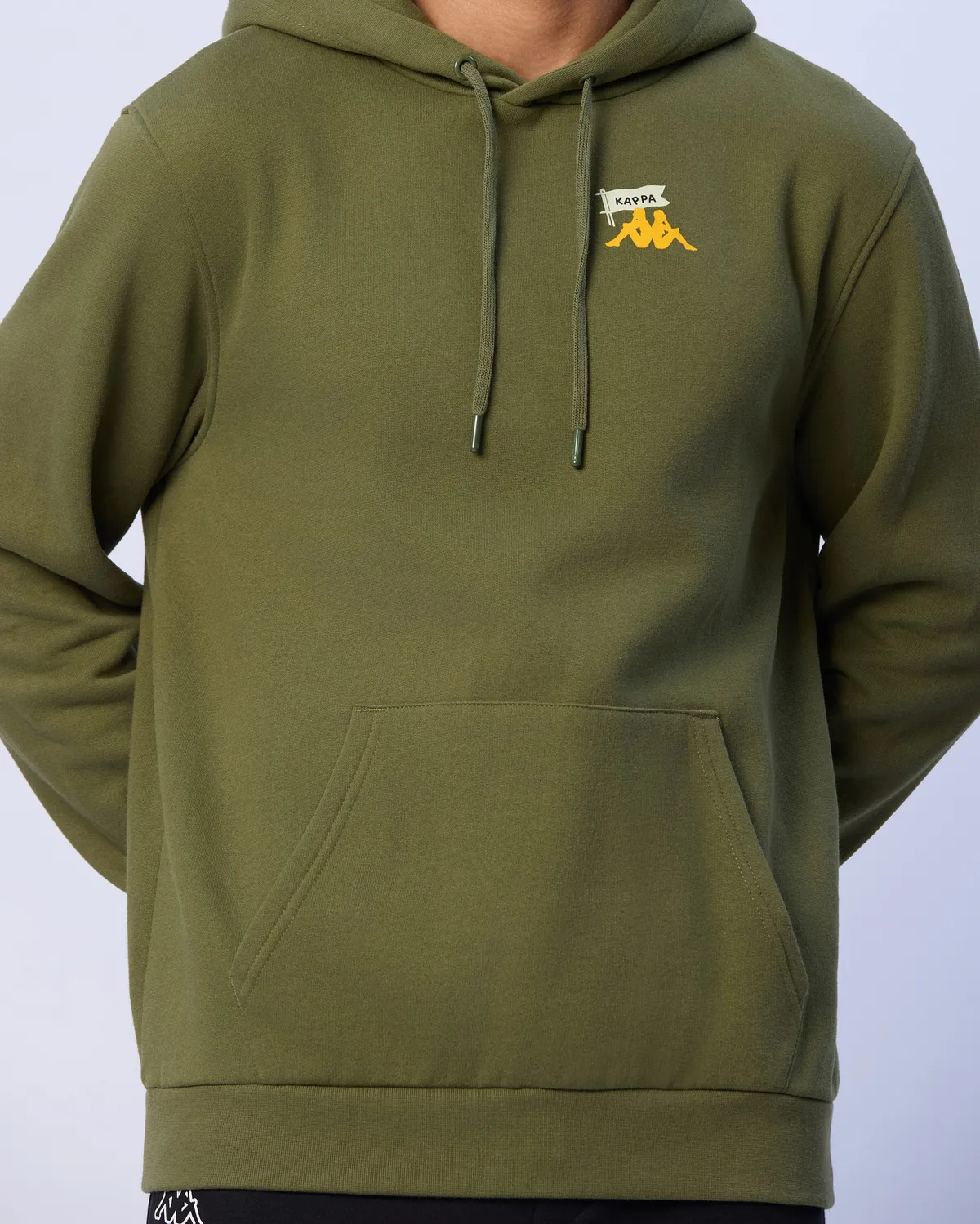 Yeşil Theo Erkek Haki Regular Fit Hoodie