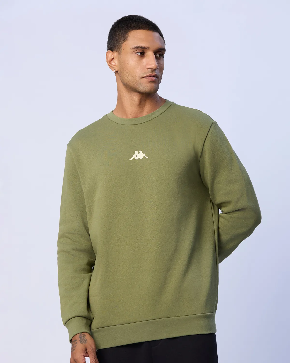 Yeşil Antonio Erkek Yeşil Regular Fit Sweatshirt