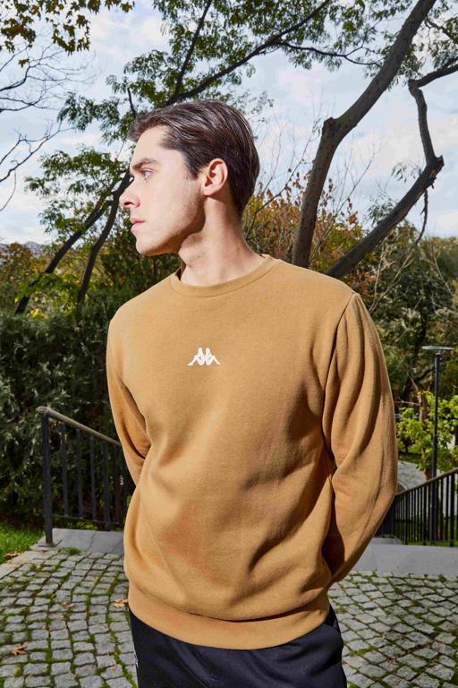 Bej Antonio Erkek Bej Regular Fit Sweatshirt - KAPPA® Türkiye