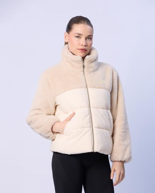 Bej Elena Kadın Ekru  Regular Fit Sherpa - KAPPA® Türkiye