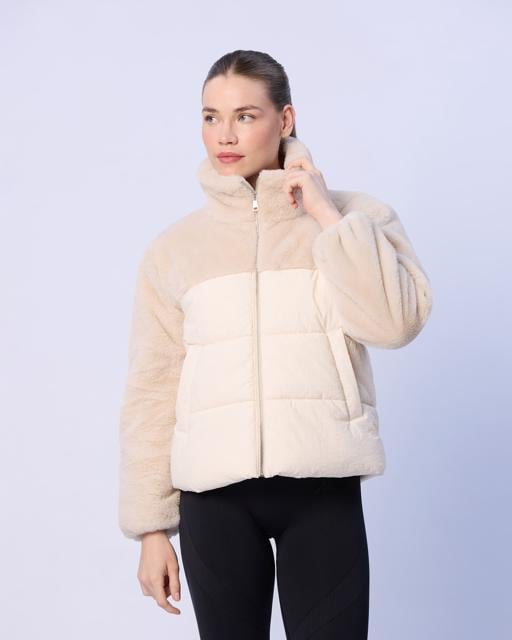 Bej Elena Kadın Ekru  Regular Fit Sherpa - KAPPA® Türkiye