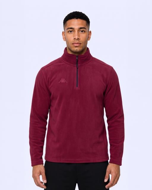 Siyah Luigi Erkek Bordo Regular Polar - KAPPA® Türkiye