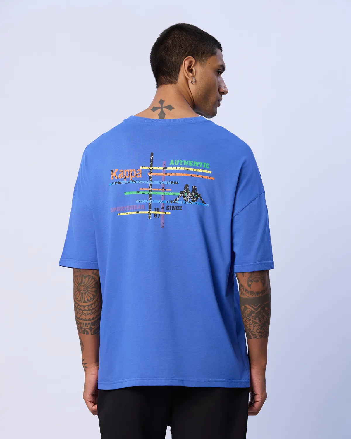 Mavi Edwin T-Shirt Erkek Mavi Oversize Fit Tişört