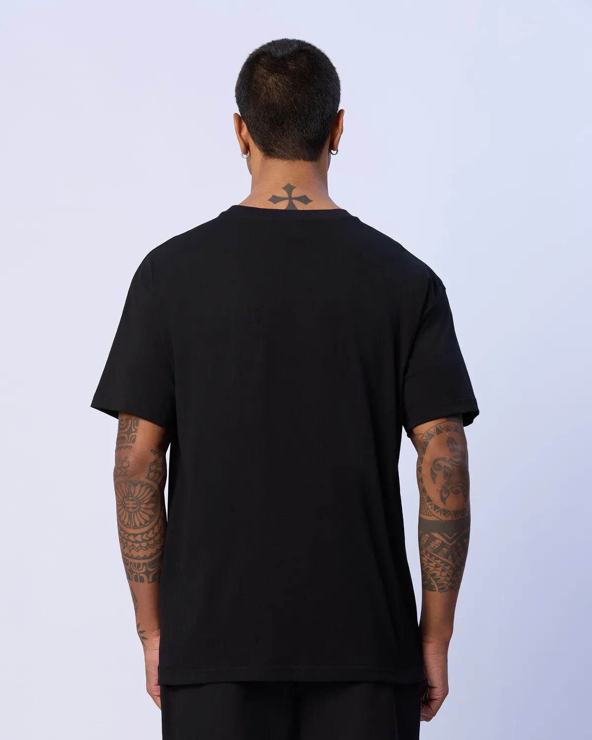 Siyah Dean T-Shirt Erkek Siyah Regular Fit Tişört