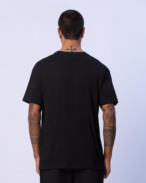 Siyah Dean T-Shirt Erkek Siyah Regular Fit Tişört - KAPPA® Türkiye