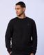 Tonnio Erkek Siyah Regular Fit Sweatshirt