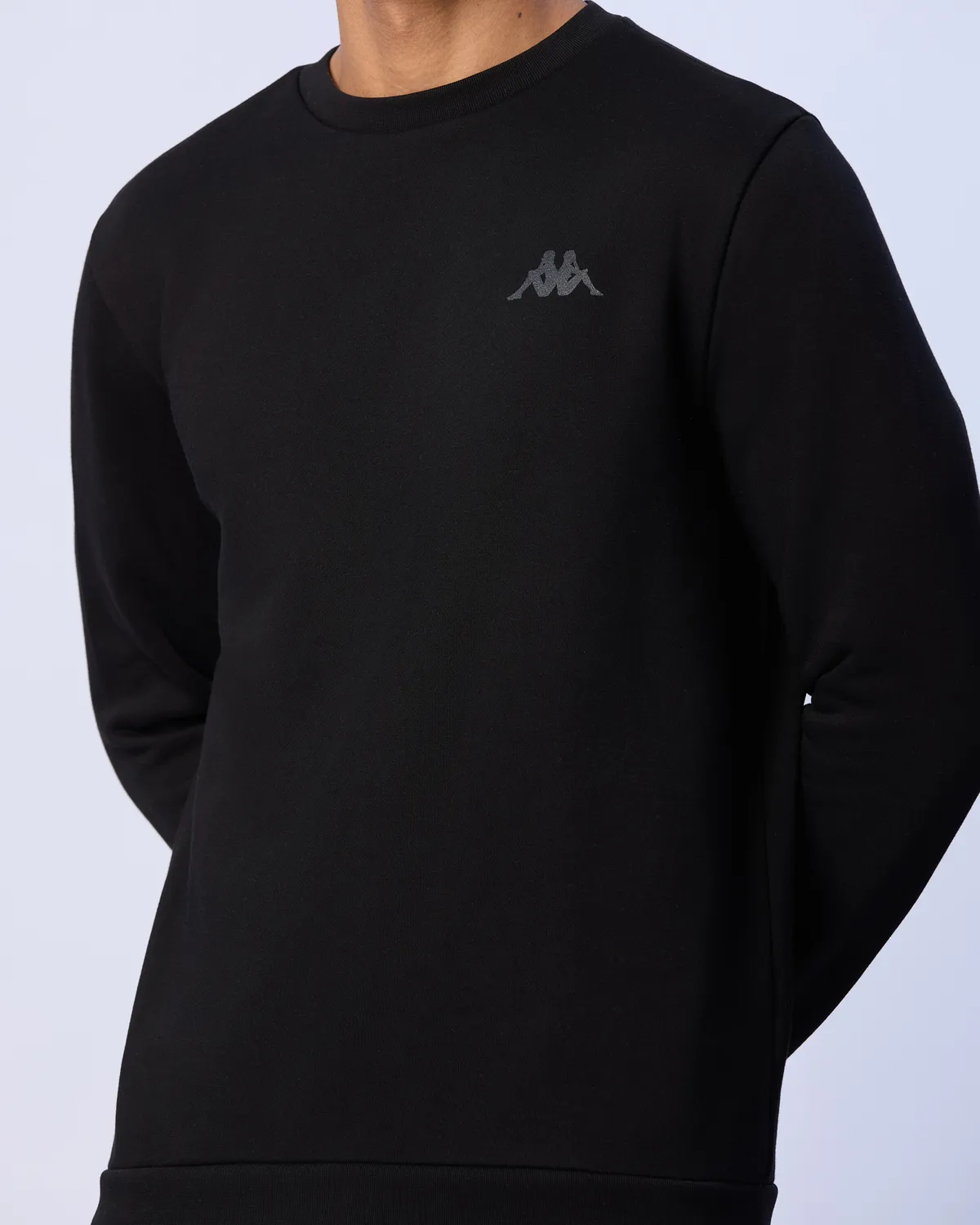 Siyah Tonnio Erkek Siyah Regular Fit Sweatshirt