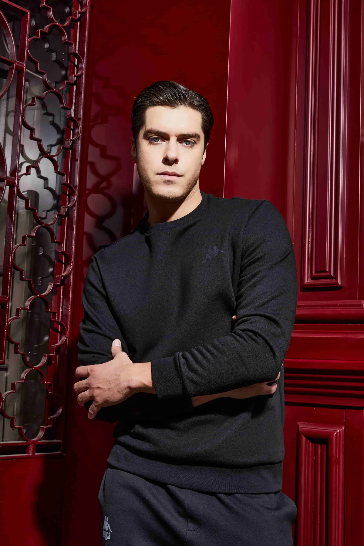 Siyah Tonnio Erkek Siyah Regular Fit Sweatshirt