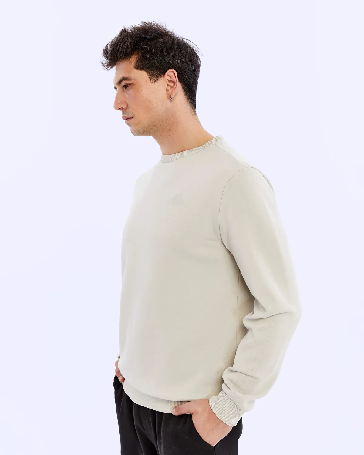 Gri Tonnio Erkek Gri Regular Fit Sweatshirt