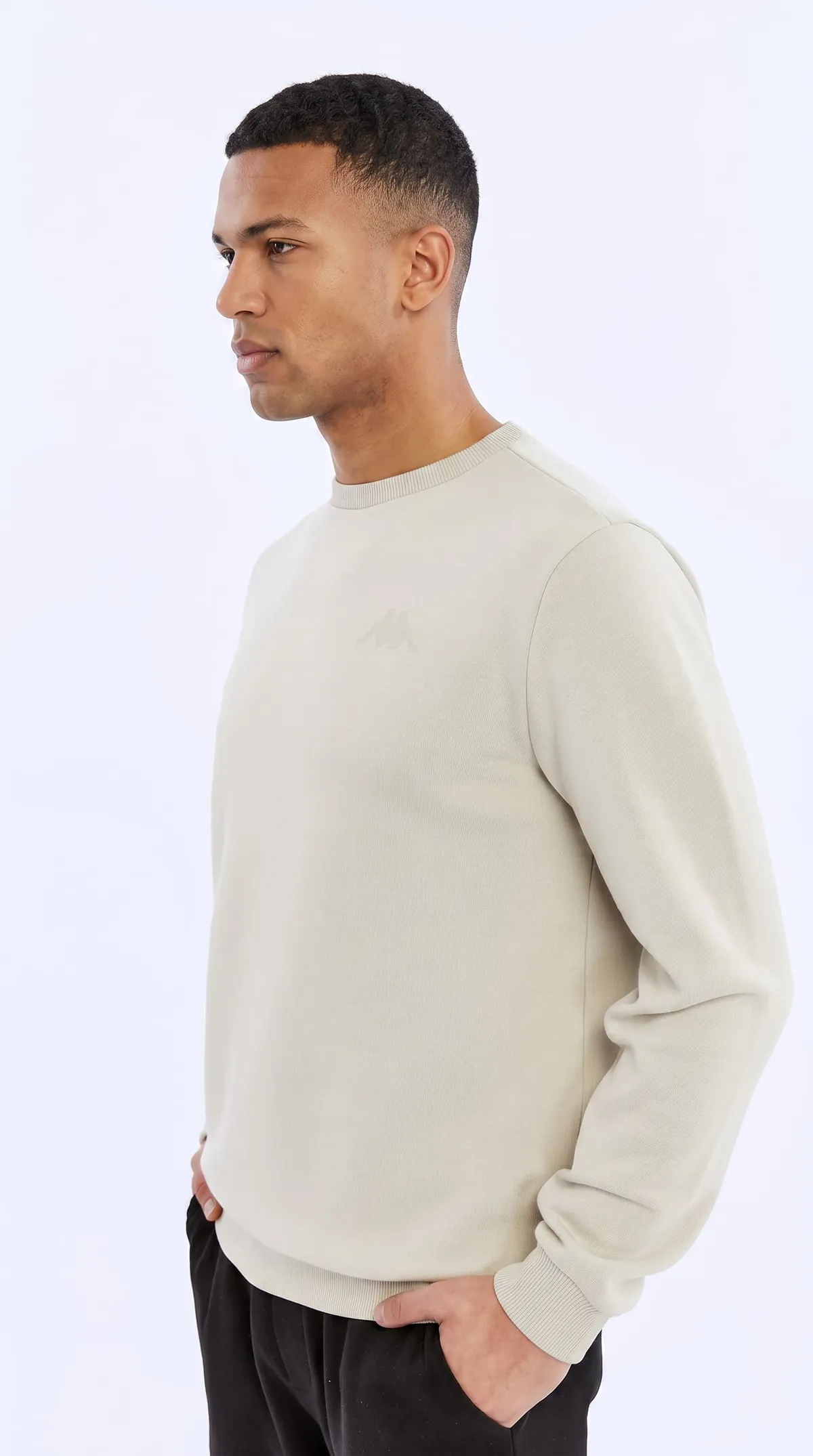 Gri Tonnio Erkek Gri Regular Sweatshirt