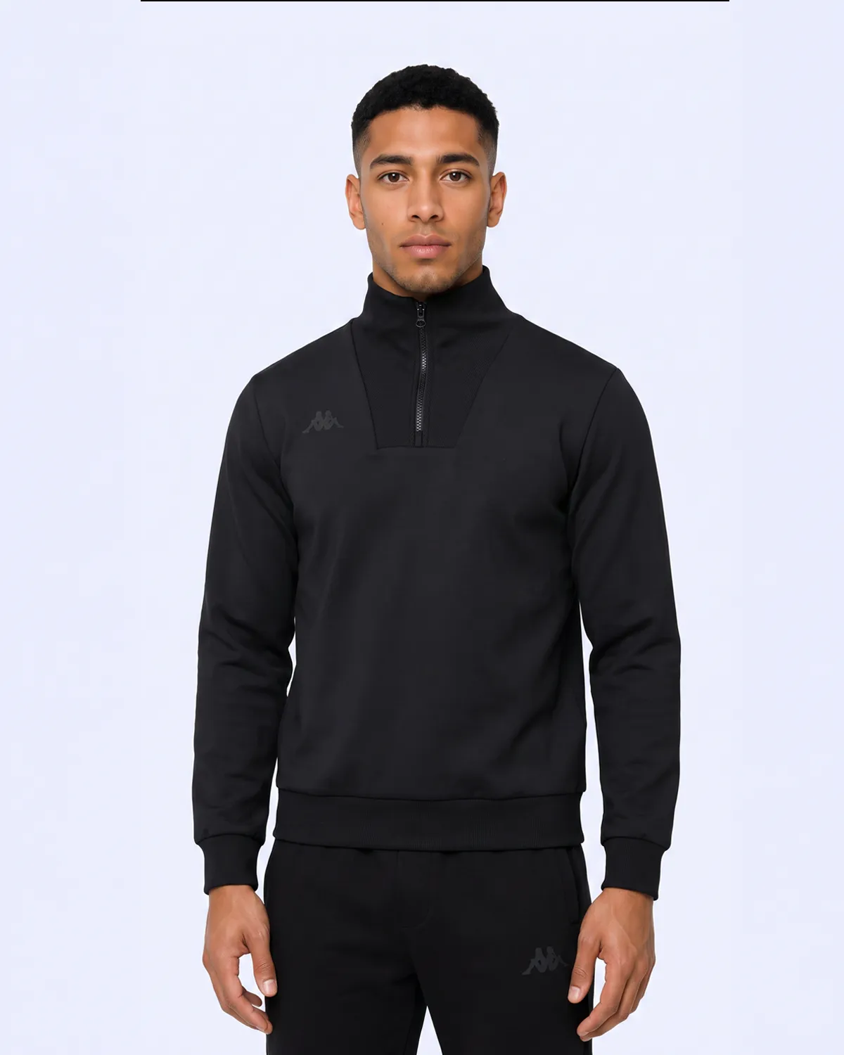 Siyah İther Tur Erkek Siyah Regular Sweatshirt