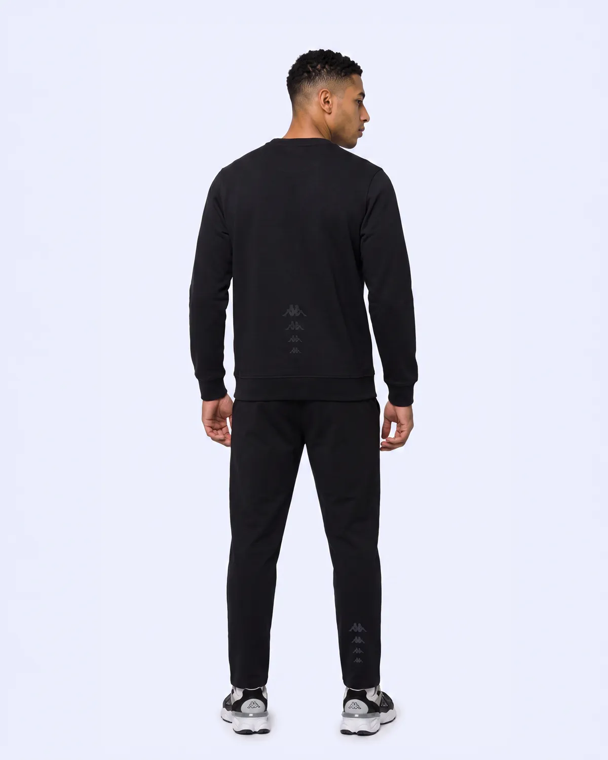 Siyah İther Tur Erkek Siyah Regular Sweatshirt