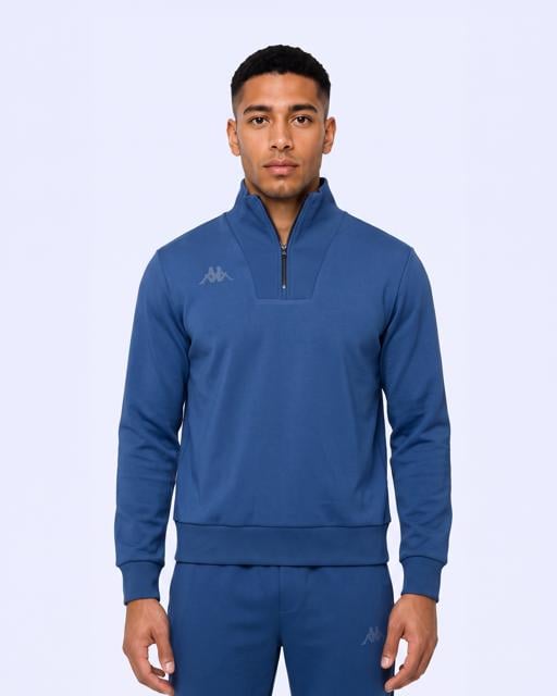 Mavi İther Tur Erkek Mavi Regular Sweatshirt - KAPPA® Türkiye