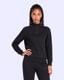 Siyah-İleria Tur Kadın Bej Oversize Sweatshirt