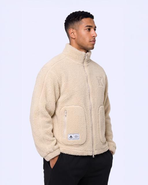 Bej Authentic Karl Erkek Bej Regular Sherpa Mont - KAPPA® Türkiye