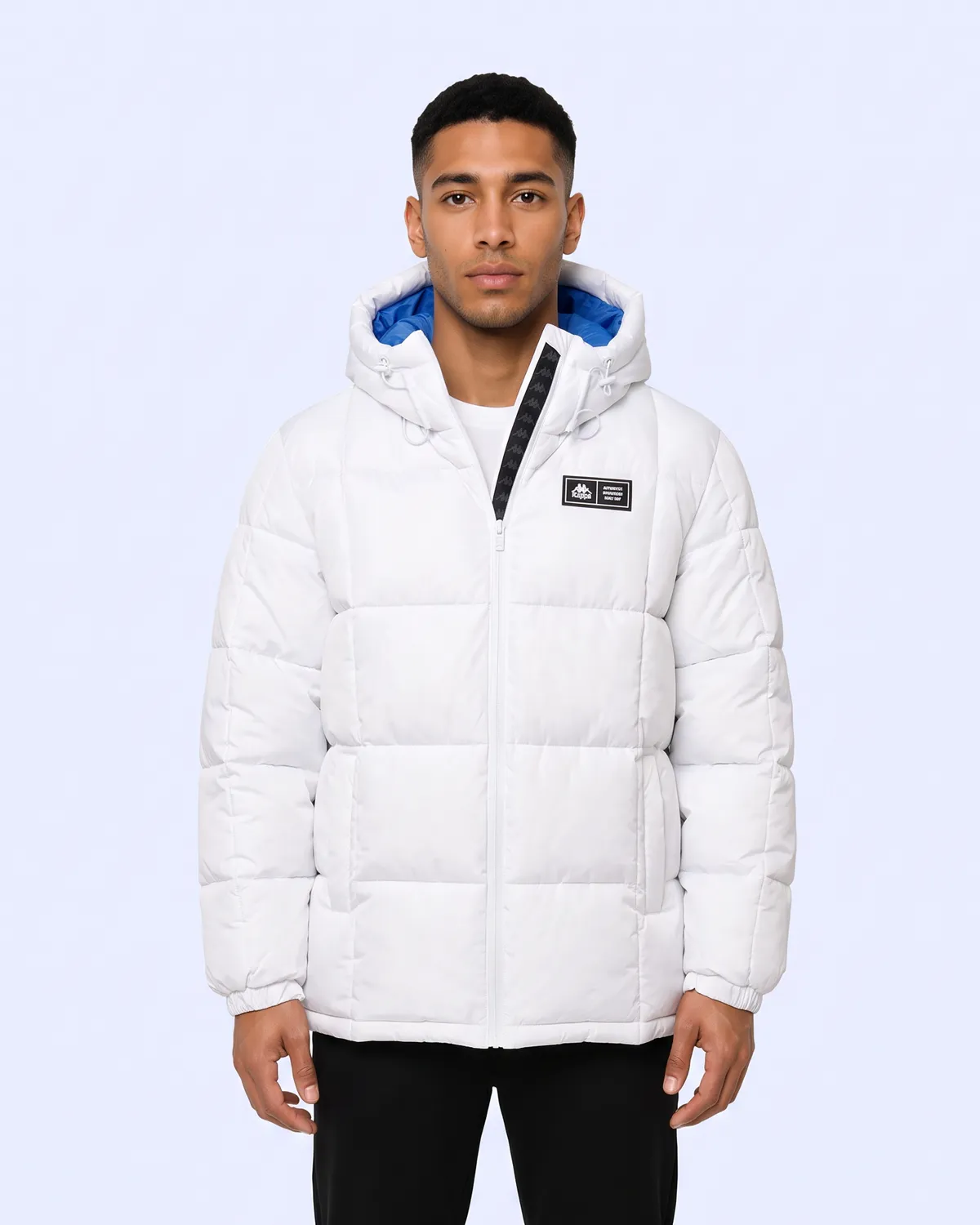 Beyaz Authentic Olmy Erkek Beyaz Comfort Şişme Mont