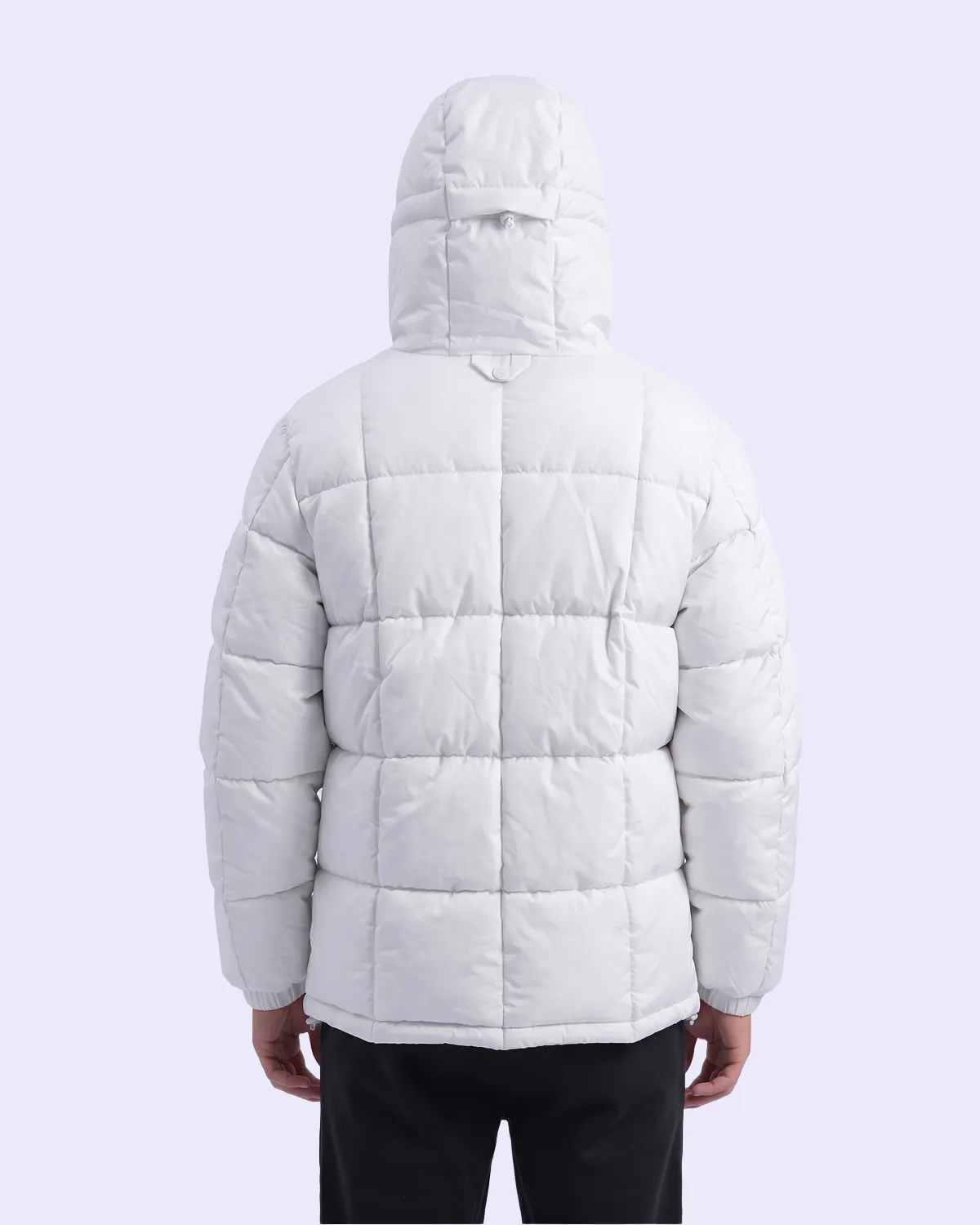 Beyaz Authentic Olmy Erkek Beyaz Comfort Şişme Mont