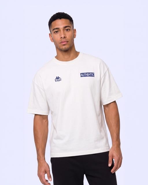 Beyaz Authentic Oyster Tur Erkek Beyaz Tişört - KAPPA® Türkiye
