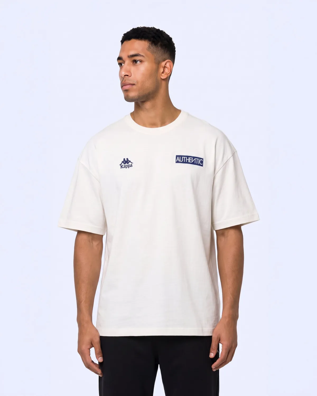 Beyaz Authentic Oyster Tur Erkek Beyaz Oversize Tişört