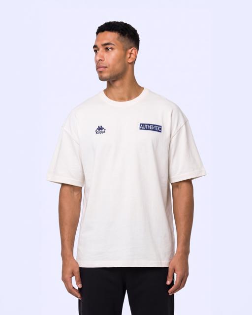 Beyaz Authentic Oyster Tur Erkek Beyaz Tişört - KAPPA® Türkiye