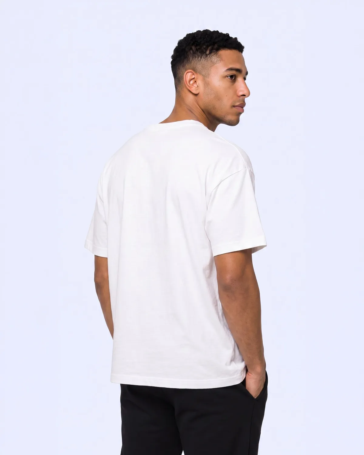 Beyaz Authentic Oyster Tur Erkek Beyaz Oversize Tişört