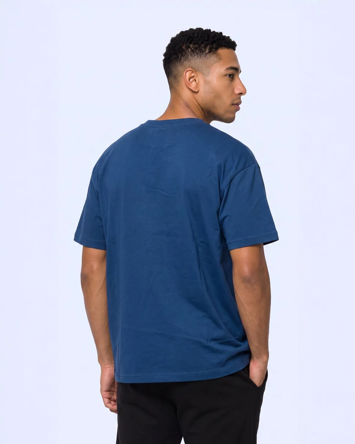 Mavi Authentic Oyster Tur Erkek Dark Tone Oversize Tişört