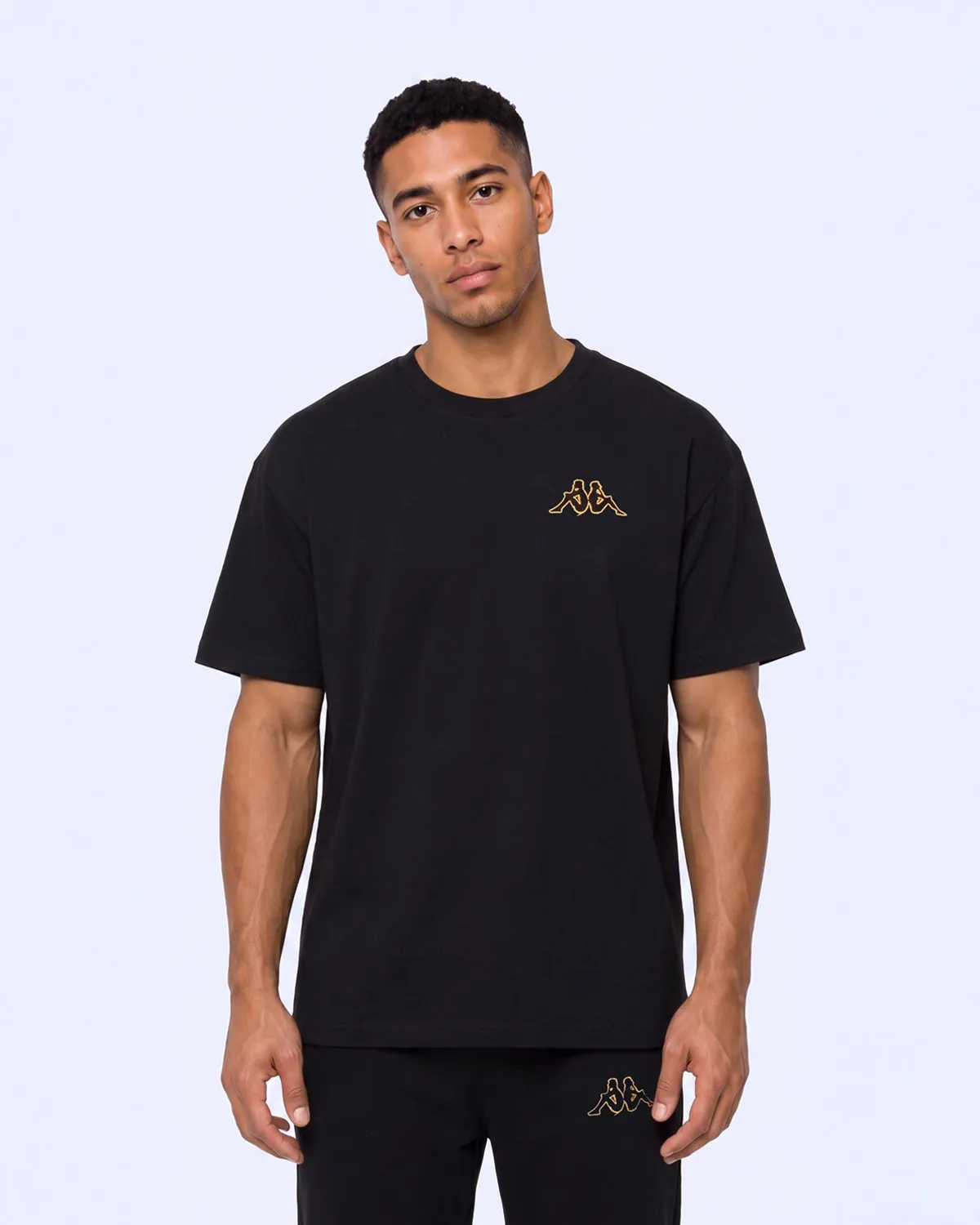 Siyah Authentic Omasy Tur Erkek Siyah Oversize Tişört