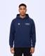 Mavi-Authentic Origin Tur Erkek Dark Tone Oversize Hoodie
