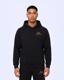 Authentic Onial Tur Erkek Siyah Oversize Hoodie