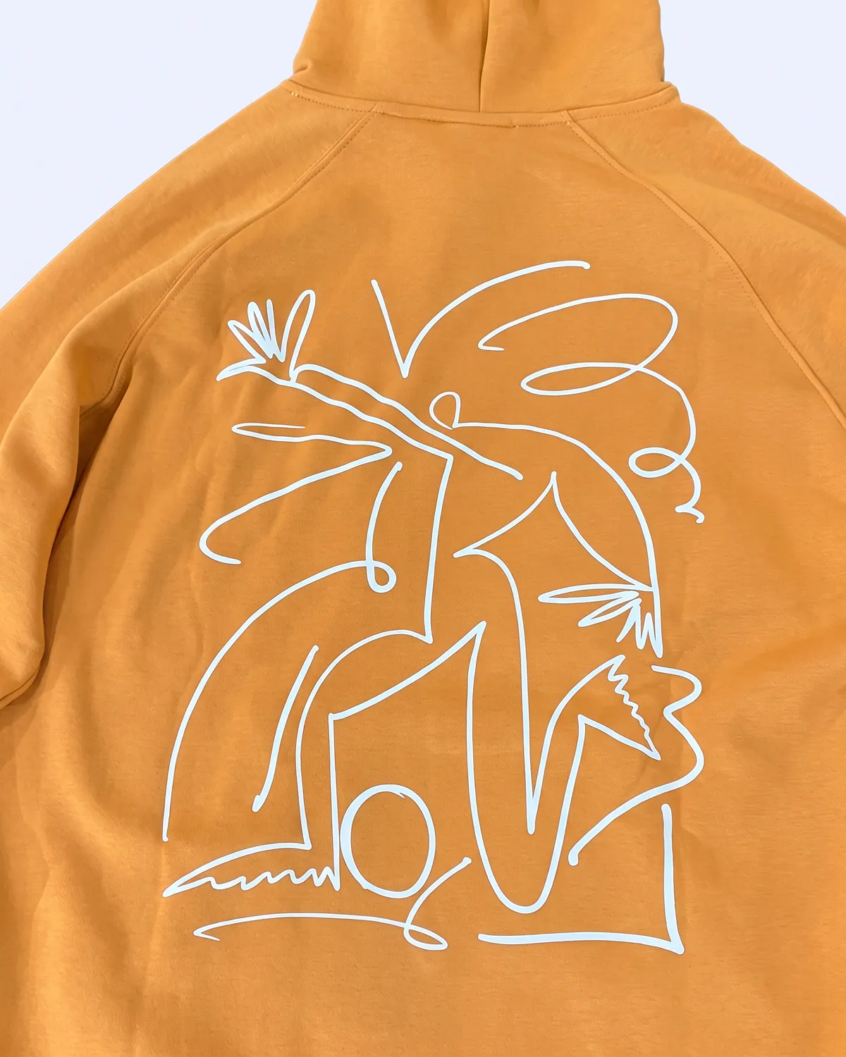 Turuncu Authentic Onial Tur Erkek Koyu Turuncu Oversize Hoodie