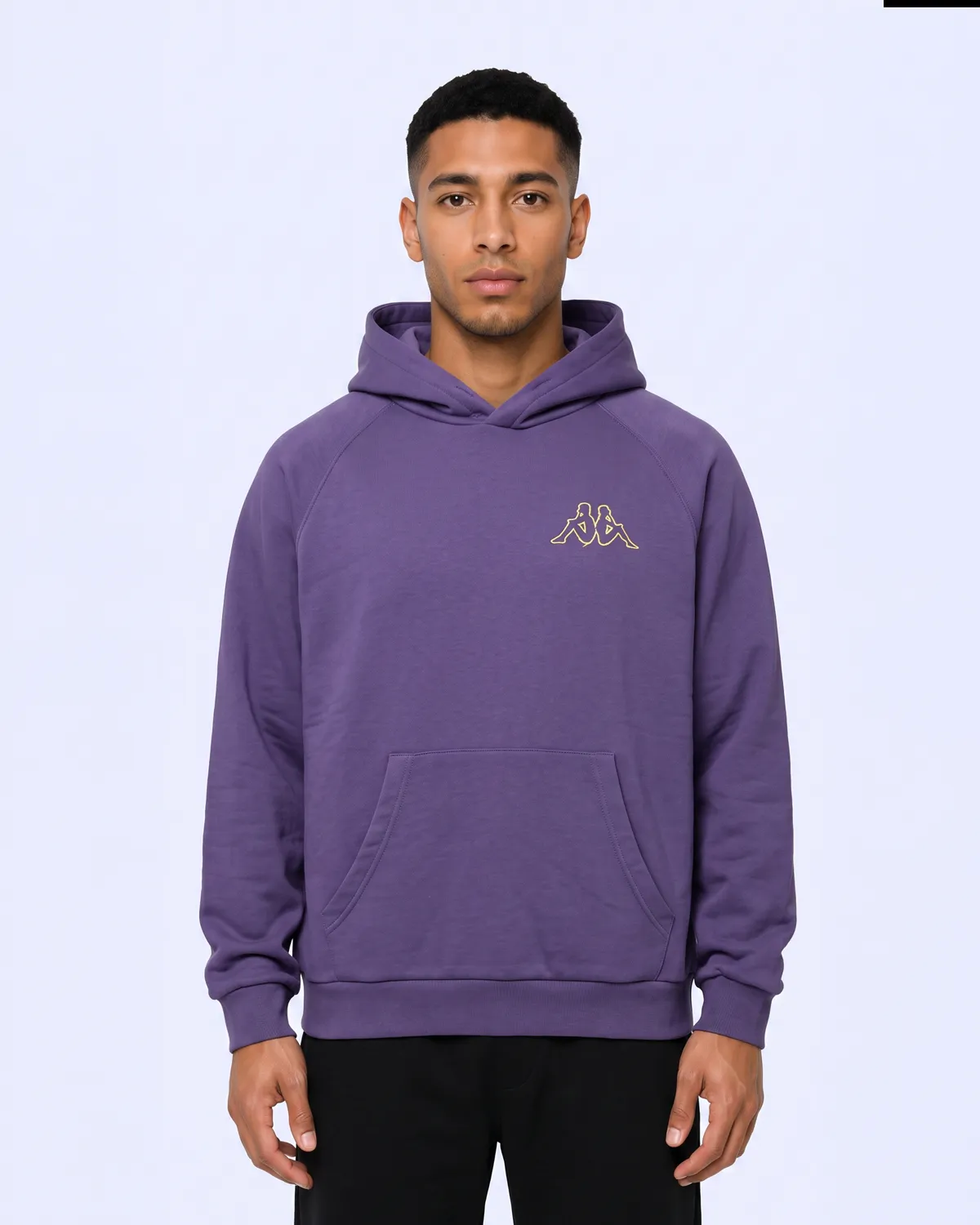 Mor Authentic Onial Tur Erkek Mor Viyole Oversize Hoodie
