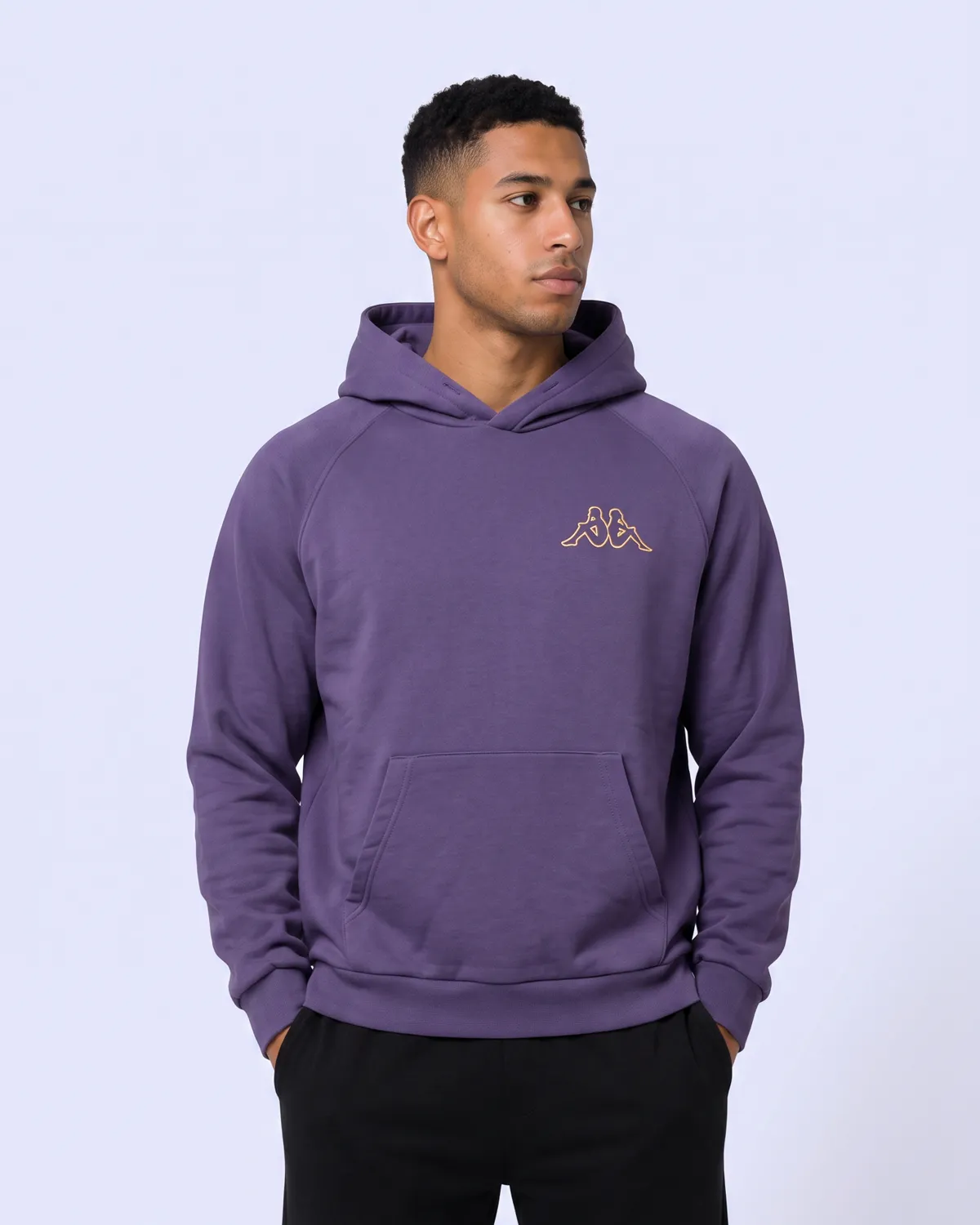 Mor Authentic Onial Tur Erkek Mor Viyole Oversize Hoodie